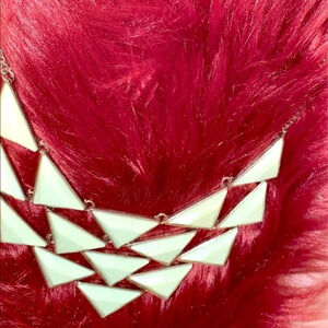 Vintage  Style Teal necklace